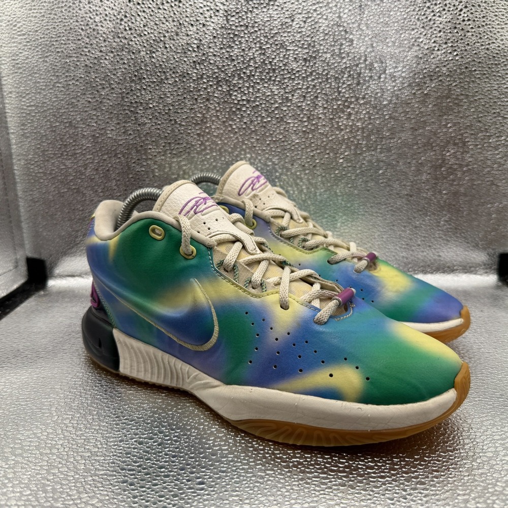 Size 7Y Nike Lebron XXI SE GS 21 James Kids Lace-Up Basketball Shoes FN4305-900